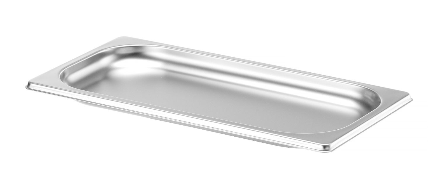 Recipient GN 1/3 ad. 2 cm din oțel inoxidabil PROFI LINE | HENDI 801550