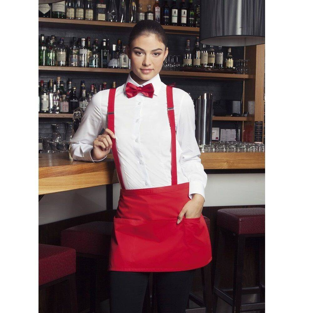 Înveliș de bază 60 x 35 cm, cu buzunare roșu | KARLOWSKY BVS 3-8-Stck