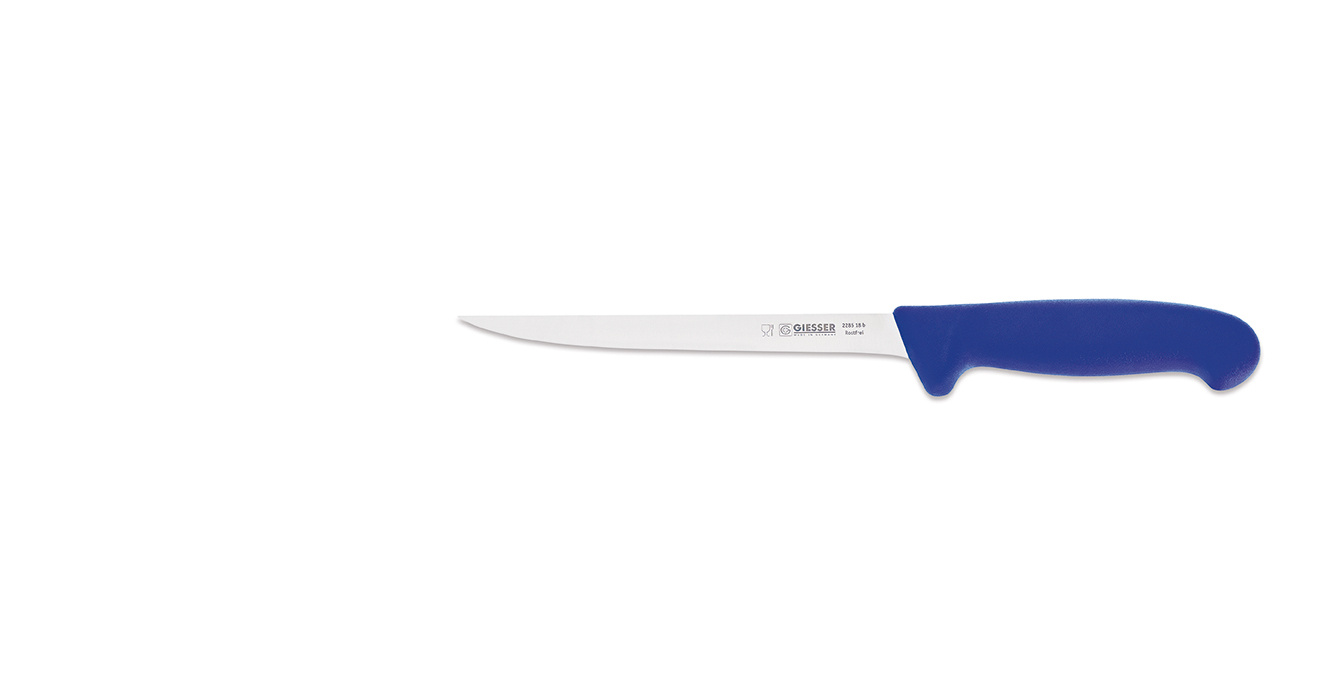 Cuțit pentru filetat - 18 cm, albastru | GIESSER MESSER 2285 18 b