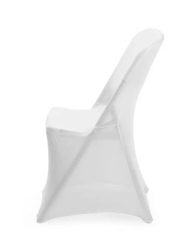Husă pentru scaun de catering, albă, 54x44x84 cm | HENDI 816363