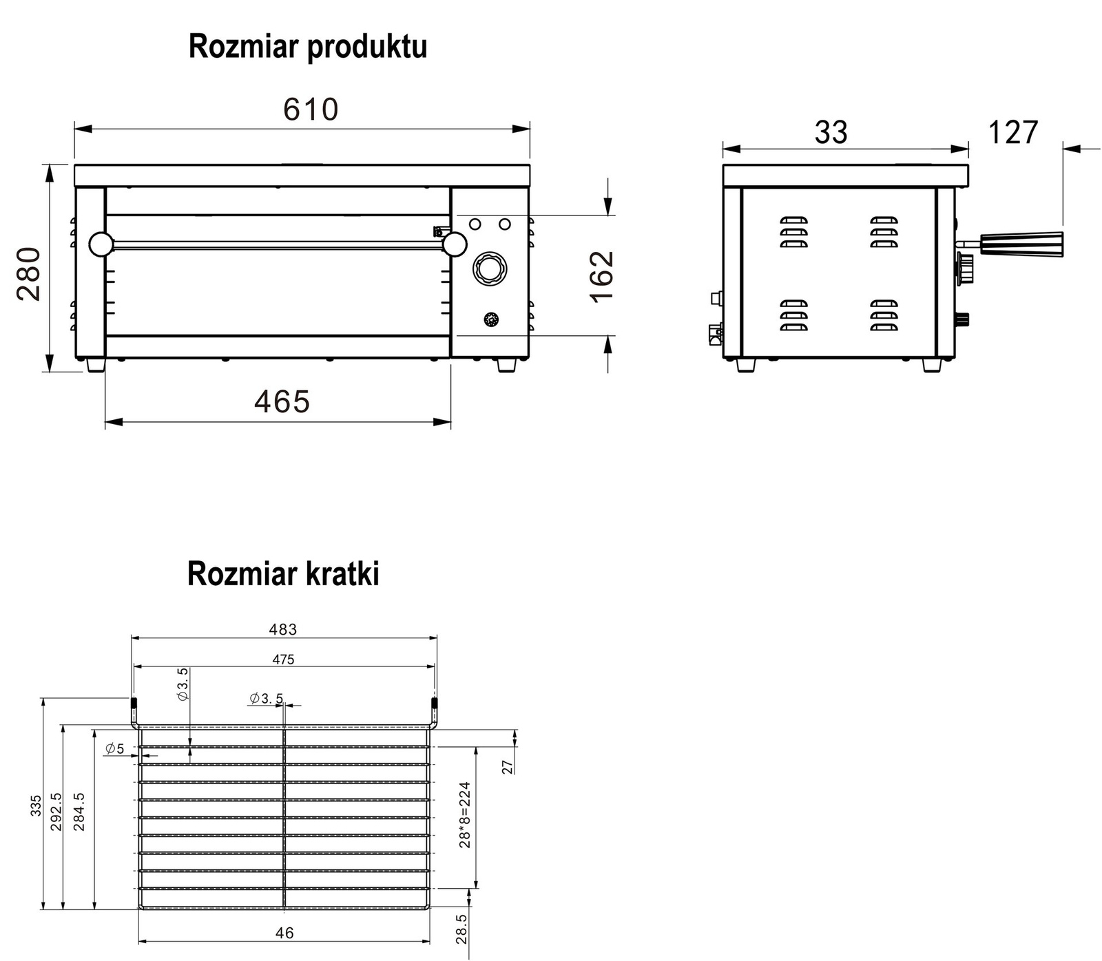 Toaster electric | YATO YG-04650