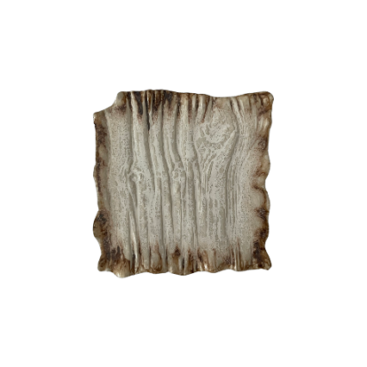 Farfurie plată dreptunghiulară Moku dolomit 21 x 21 cm | KERA CERAMIKA 16.3.DOLOMIT