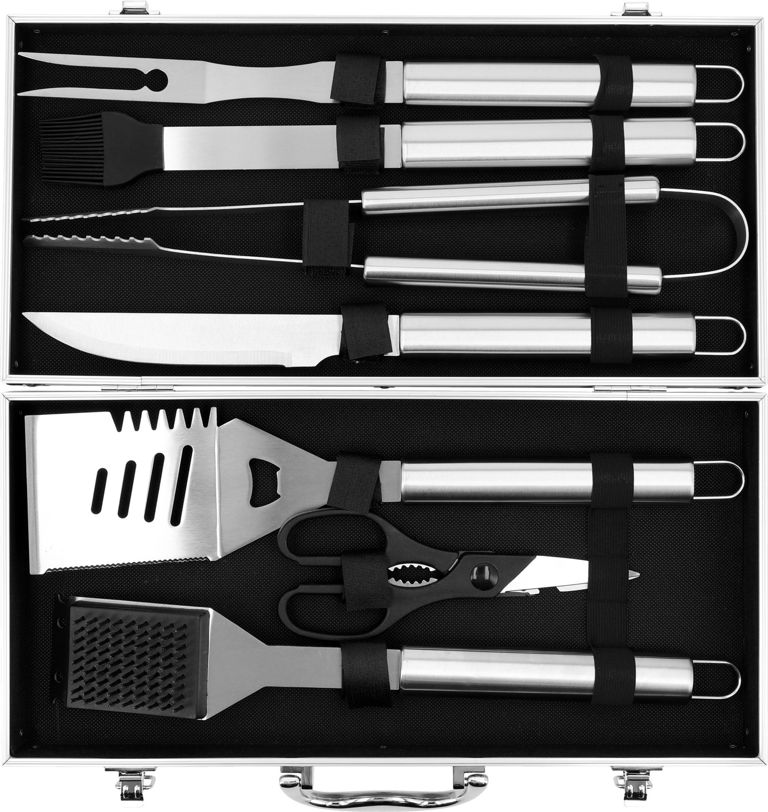 Set pentru grătar într-o cutie cu 7 piese | YATO YG-20111