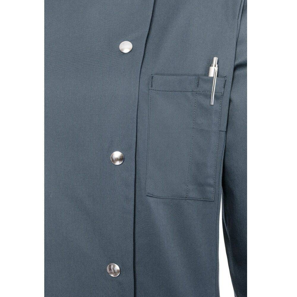 Bluză de bucătar Larissa antracit | KARLOWSKY JF 3-5