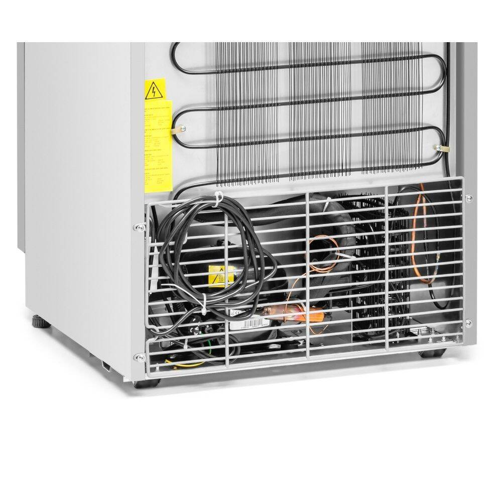 Dulap congelator 140 l sub blat, cu 1 ușă, din oțel inoxidabil | FORGAST FG08112