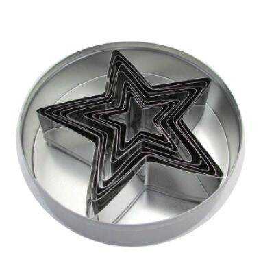 Set de forme pentru tăiere - stea - set 9 bucăți | FORGAST FG11725