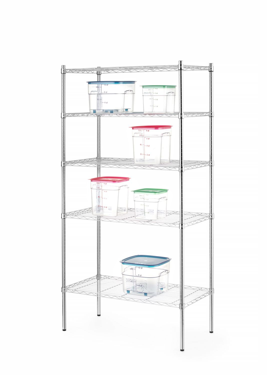 Raft de depozitare cromat HENDI 812204