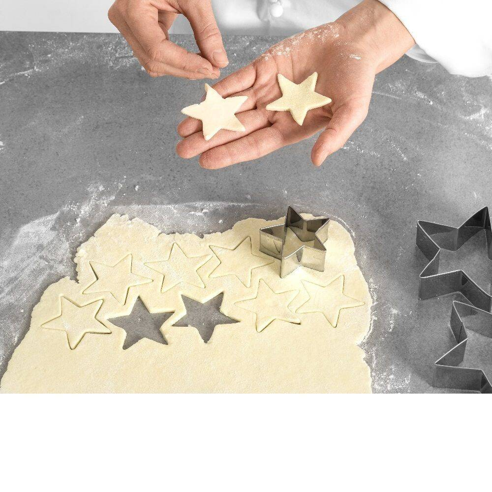 Set de forme pentru tăiere - stea - set 9 bucăți | FORGAST FG11725