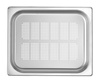 Recipient GN 1/2 adâncime 4 cm din oțel inoxidabil PROFI LINE PERFORAT | HENDI 802441