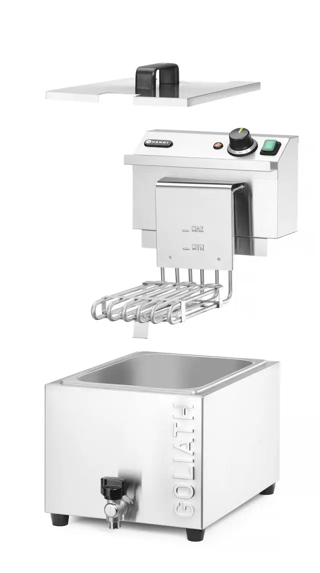 Frigider XL cu robinet de scurgere HENDI GOLIATH, 10L, 300x585x(H)392mm | HENDI 209431