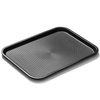 Tavă fast food neagră dim. 40x30 cm | FORGAST FG12523