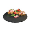 Placă rotundă pentru prezentarea preparatelor din ardezie SLATE diam. 33 cm | APS 998