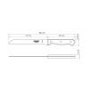 Cuțit pentru pâine LANDHAUS 17,5 cm | TRAMONTINA 29810-210