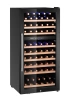 Frigider pentru vin, cu 2 zone, 91 sticle, negru, 230 l, 9 rafturi | ARKTIC 237113