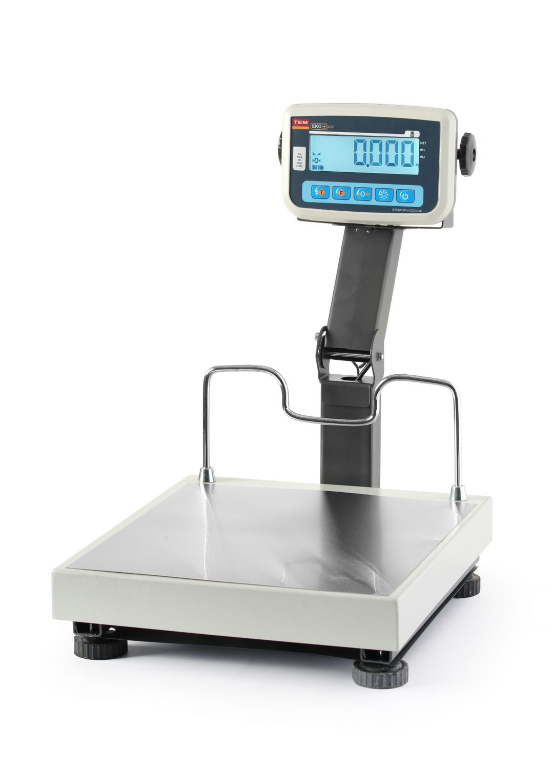 Cântar platformă electronic - până la 60kg | TEM BEK+C035X040060-KB