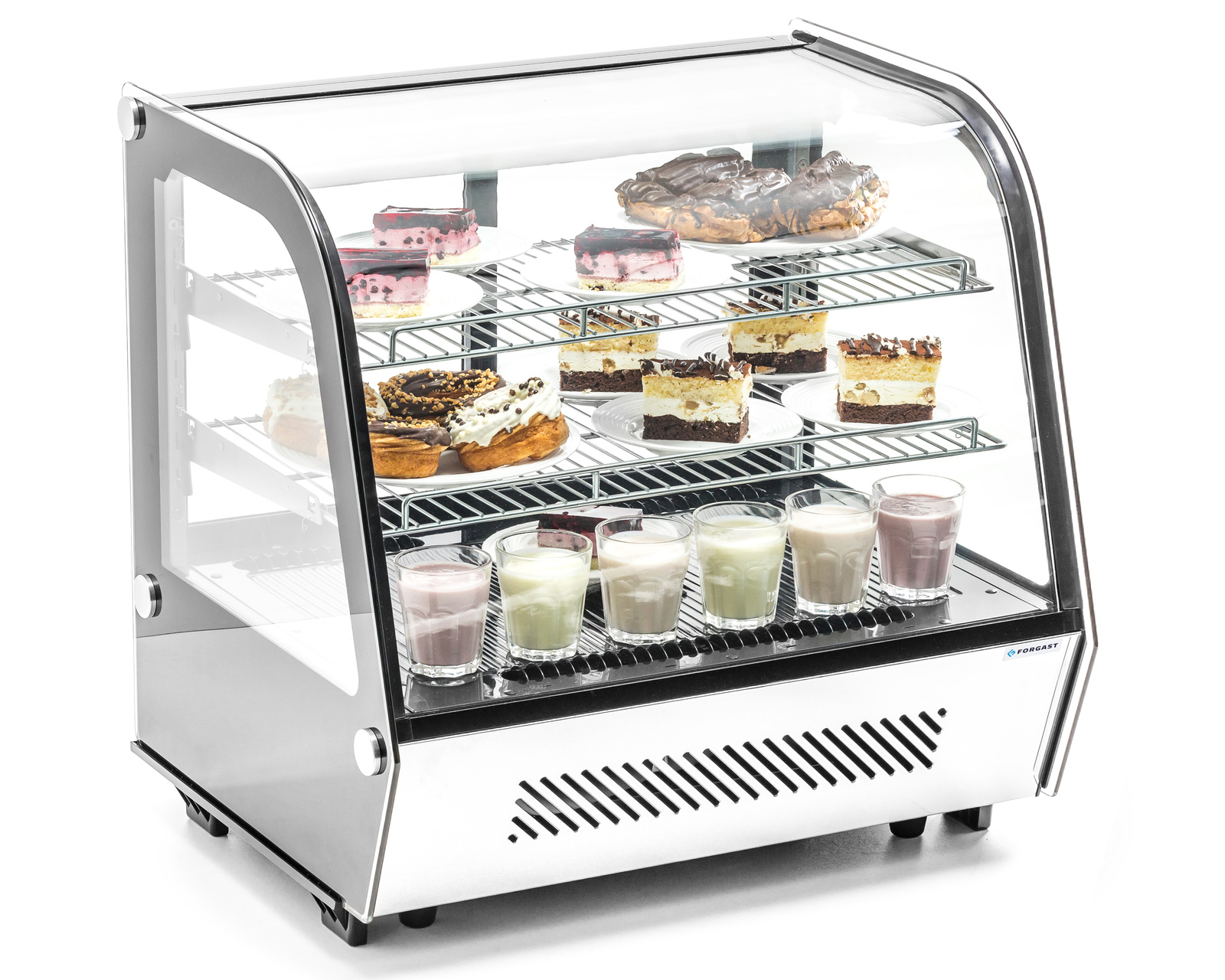 Vitrină frigorifică, vitrată 120 l | FORGAST FG07711