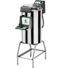 Curățător de cartofi 18 kg cu bază, 1.1 kW, 400 V | FIMAR PPF18M40050T