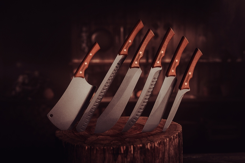 Cuțit pentru carne CHURRASCO BLACK, 25 cm | TRAMONTINA 22844-110