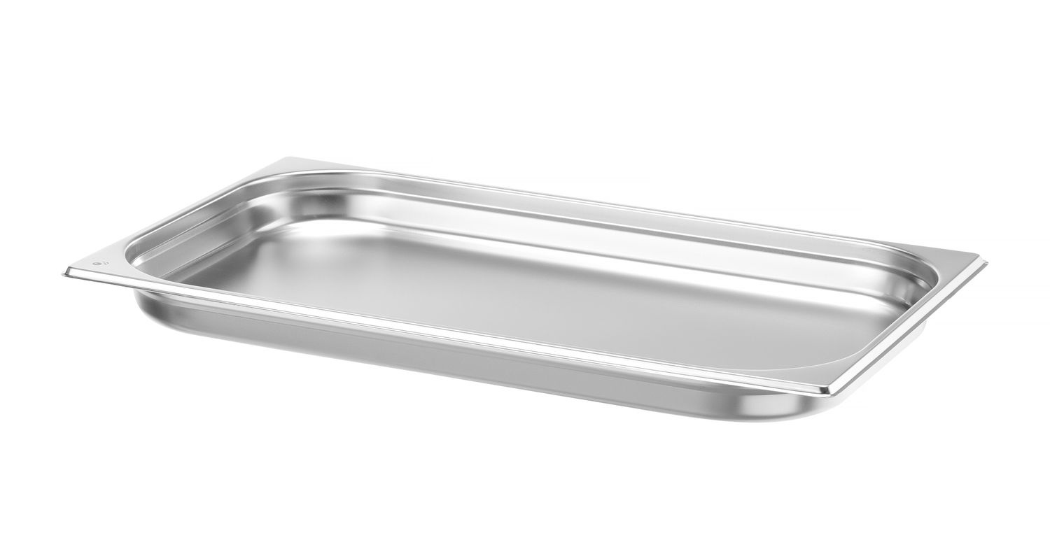 Recipient GN 1/1 adâncime 4 cm din oțel inoxidabil BUDGET LINE | HENDI 800119