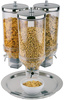 Distribuitor de cereale pentru mic dejun, triplu ROTATION 3x4.5 l | APS 11970