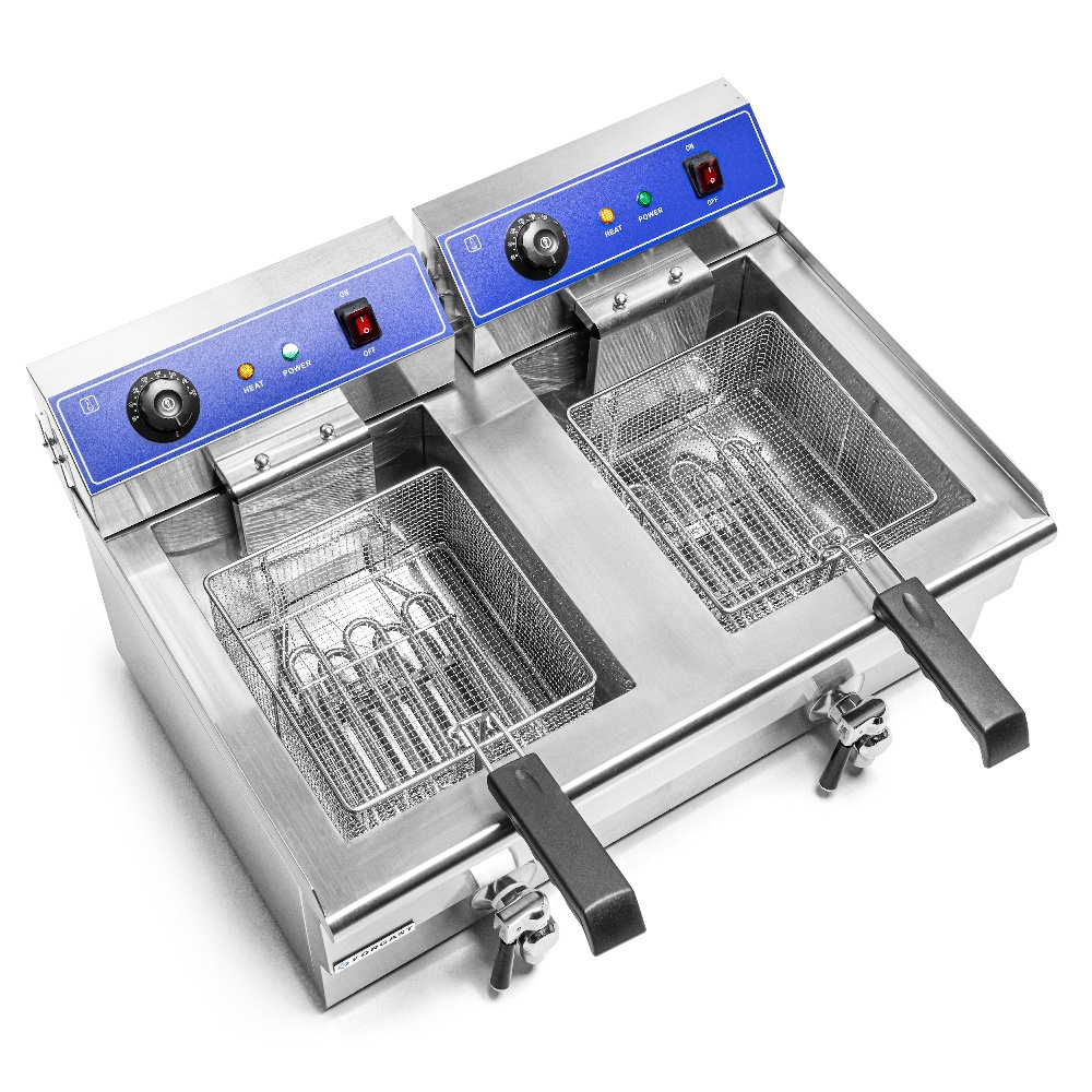 Frigider electric 2x16l cu robinet de scurgere, zonă rece, 10 kW, 230 V | FORGAST FG09016