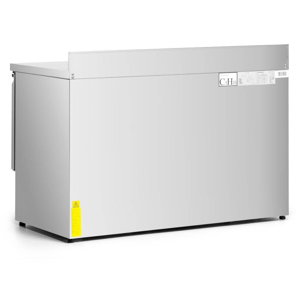 Masă frigorifică cu 3 uși 400 l, cu unitate inferioară FORGAST FG07003