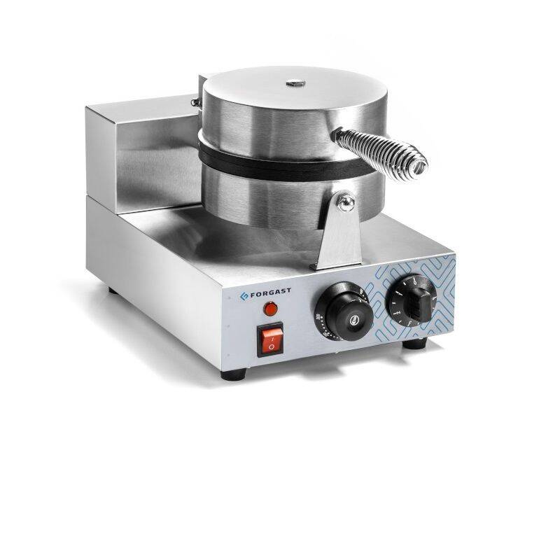 Aparat electric rotund pentru vafe, 1 kW, 230 V | FORGAST FG09701