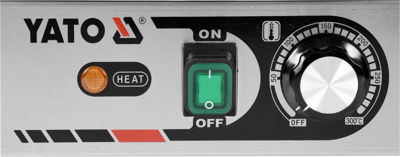 Grătar de contact Panini cu plăci netede | YATO YG-04558