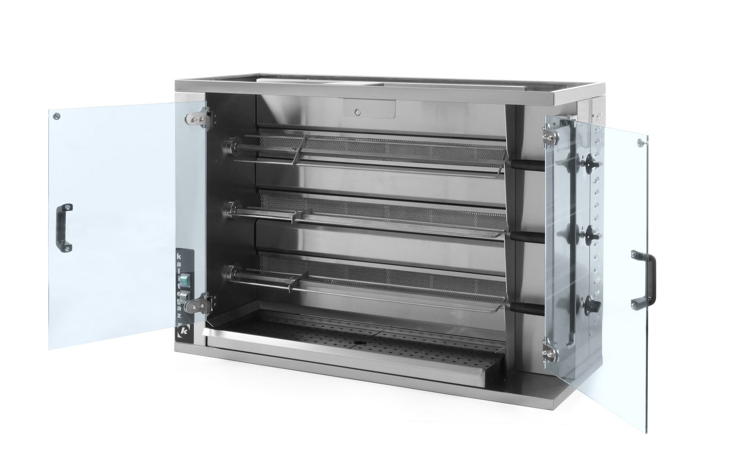 HENDI 226070 Rotisor de pui pe gaz pentru 12-15 tacâmuri