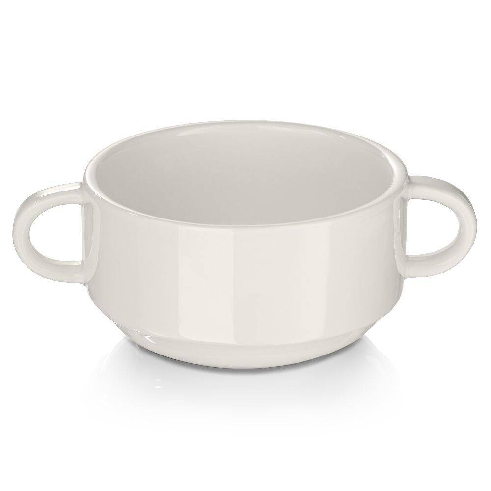 Bulionieră din porțelan Modermo Prima, 350 ml, 11 cm | MODERMO MP040