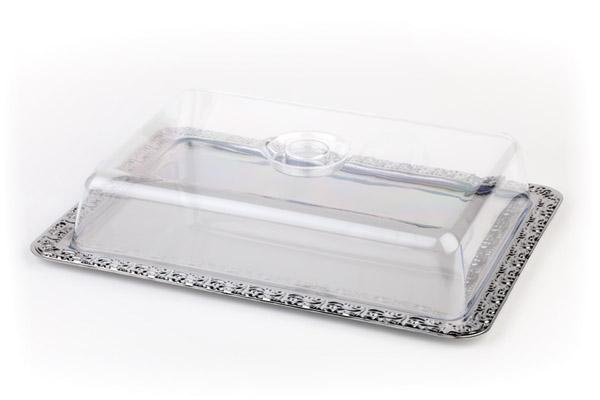 Tavă cu capac SCHÖNER ESSEN, 42x31x8 cm | APS 38202