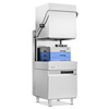 Mașină de spălat vase gastronomică tip capotă cu pompă de evacuare, control electronic, dozator de detergent, 9,55 kW, 400 V | PROFICHEF PCZ-04103