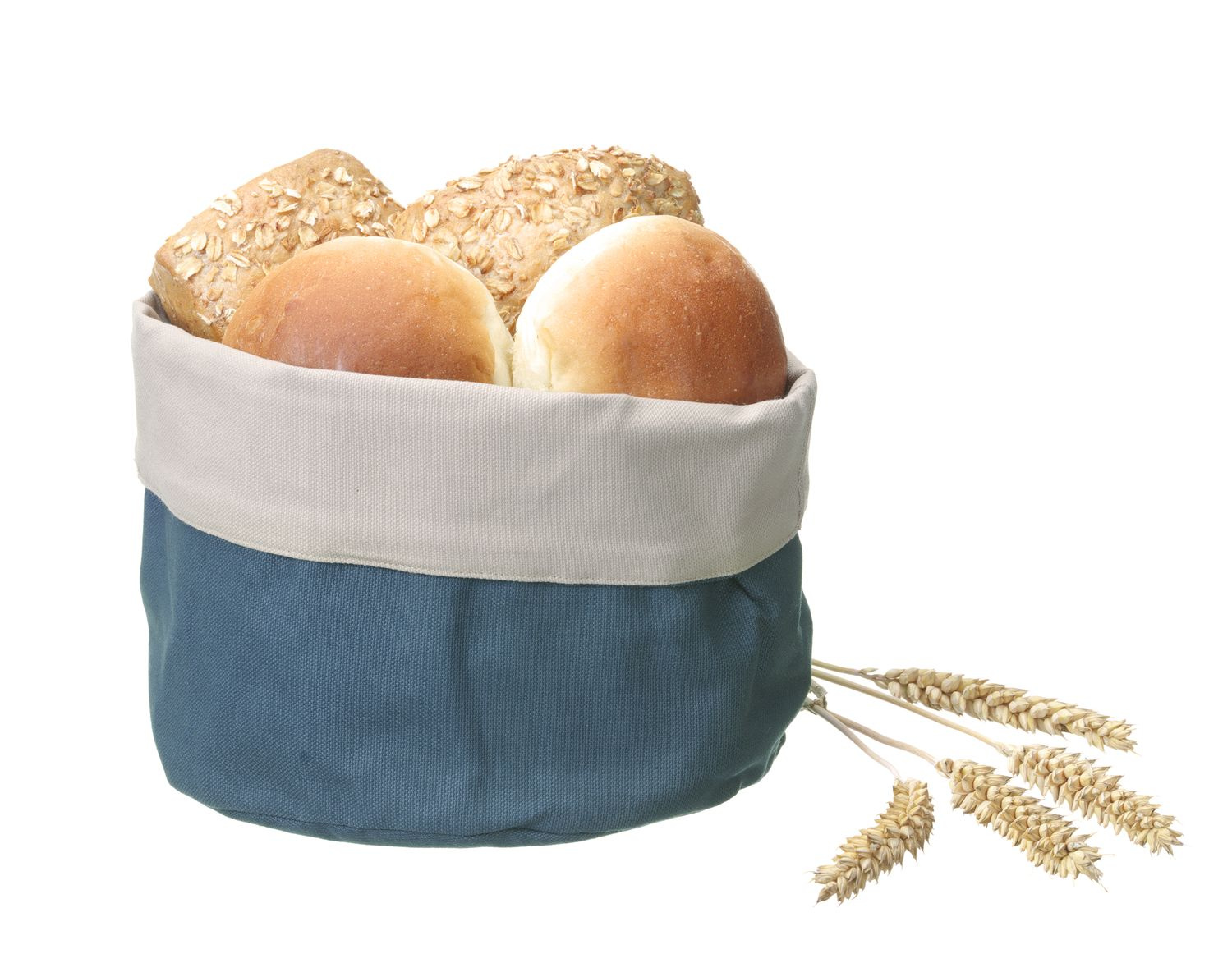 HENDI 429037 pungă rotundă de 20 cm din bumbac albastru închis pentru pâine