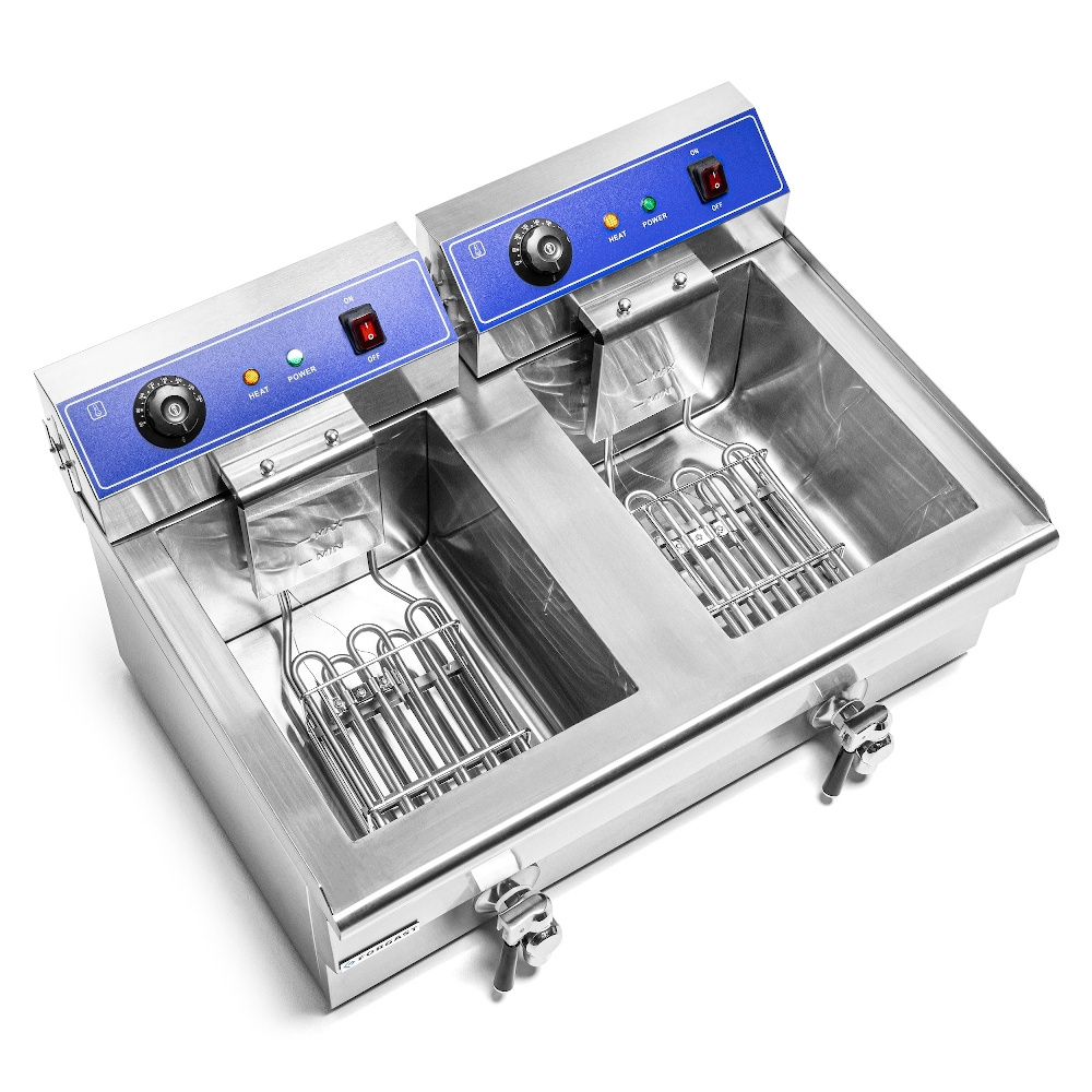 Frigider electric 2x16l cu robinet de scurgere, zonă rece, 10 kW, 230 V | FORGAST FG09016