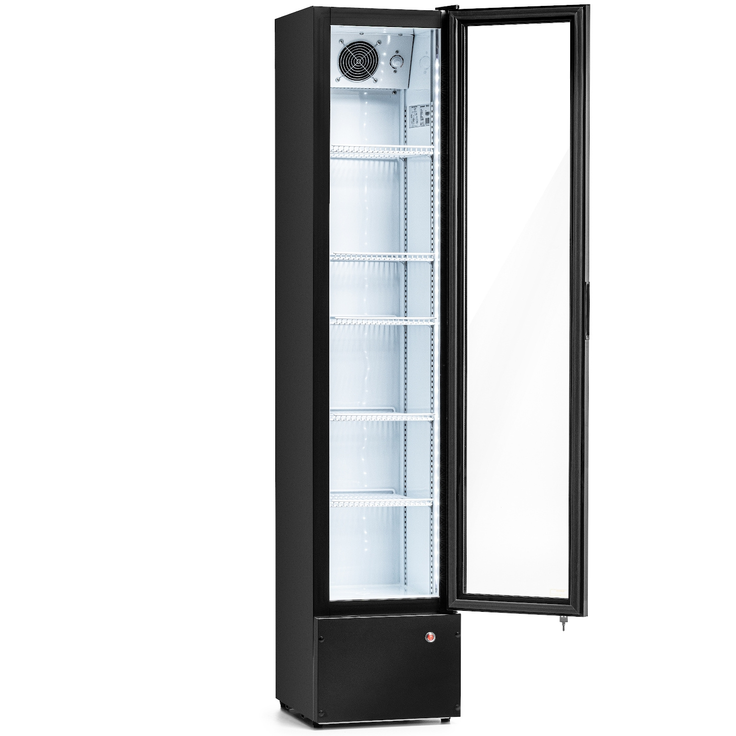 Frigider pentru băuturi pentru bar, cu încuietoare, 160l | FORGAST FG07237