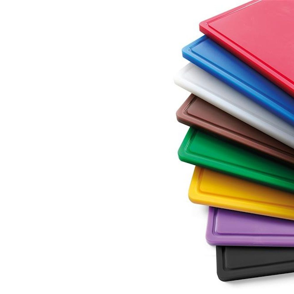 Placă din polietilenă neagră HACCP GN 1/2 | HENDI 826171