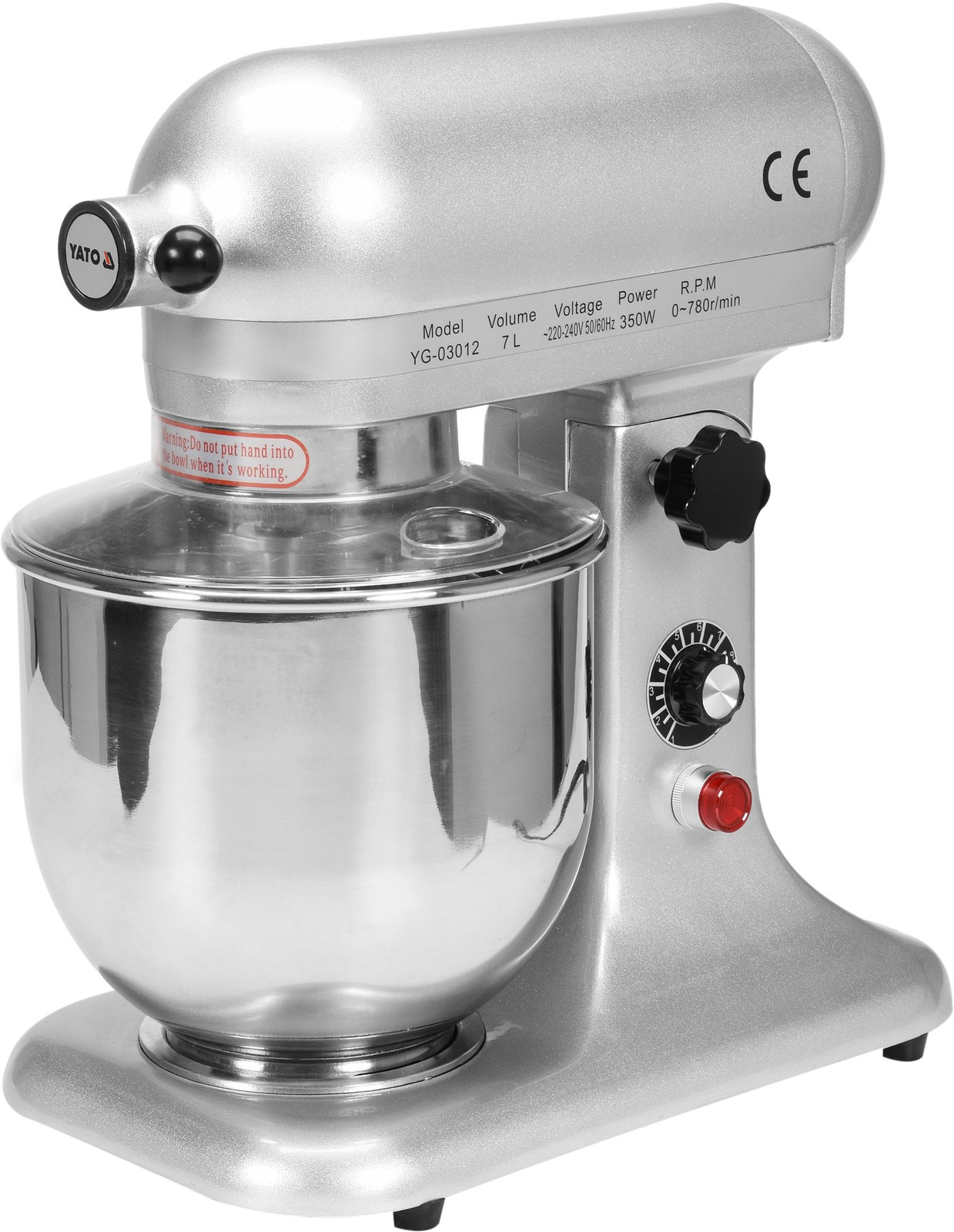Mixer planetar, mixer de 7 l YATO YG-03012