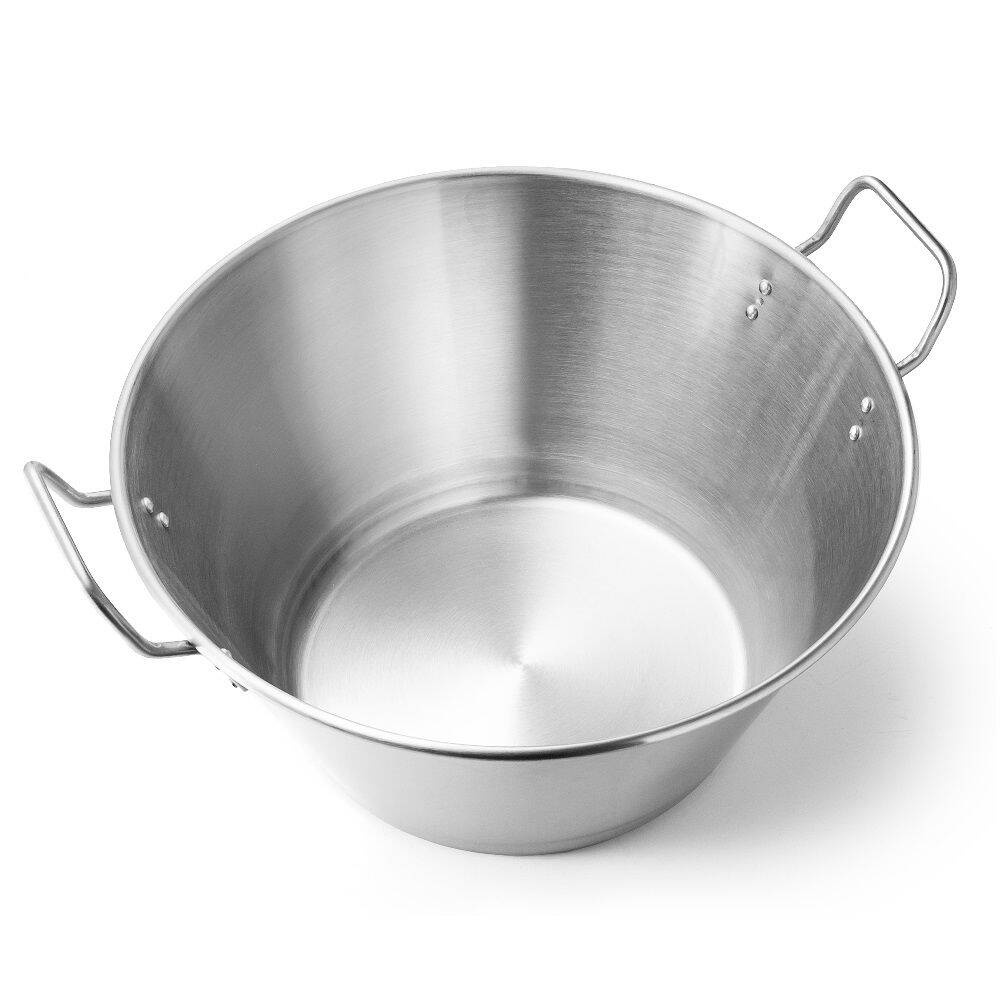 Cadă din oțel cu mânere, diam. 45 cm | FORGAST FG02845