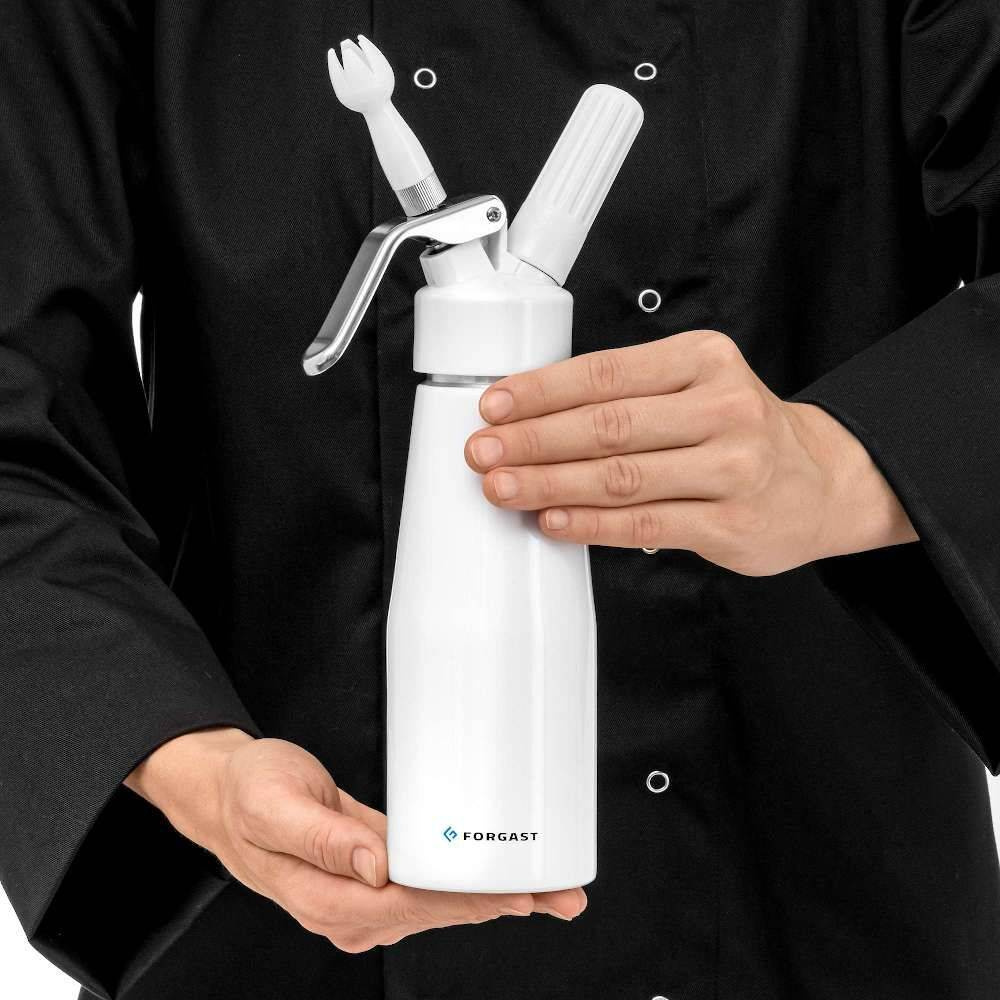 Sifon pentru frișcă alb capacitate 0,5 l | FORGAST FG11281