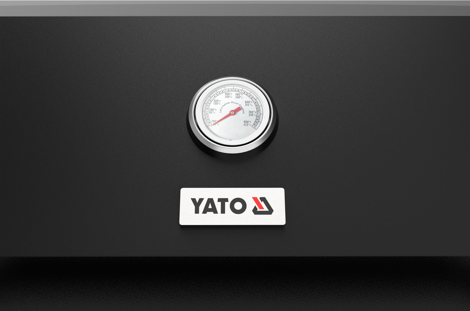 Grătar pe gaz 5+1 19kW negru | YATO YG-20031