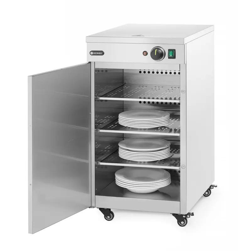 Încălzitor de farfurii, 72 bucăți capacitate, oțel inoxidabil | HENDI 250167