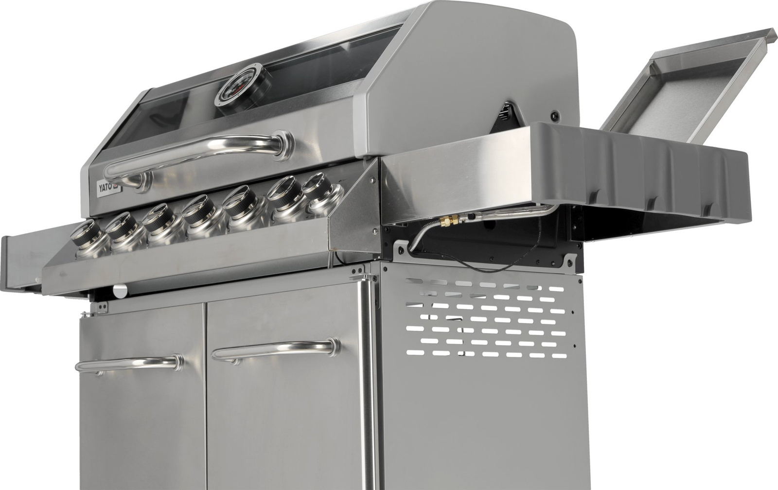 Grătar pe gaz Itami, 7 arzătoare (6+1) | YATO YG-20016