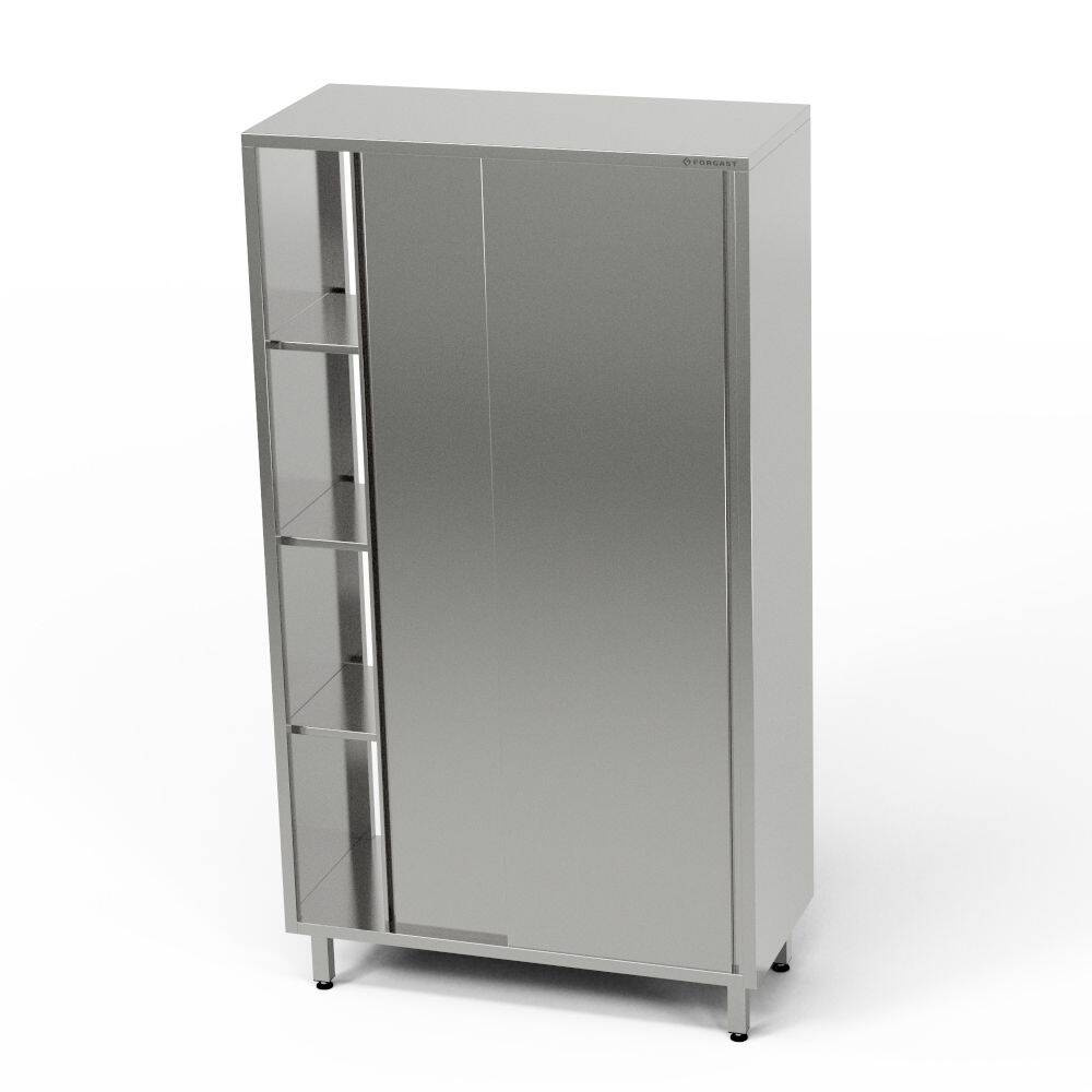 Dulap de trecere din oțel inoxidabil 130x70x200 cm | FORGAST