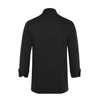 Bluza de bucătar Basic pentru bărbați, neagră | KARLOWSKY BJM 2-1