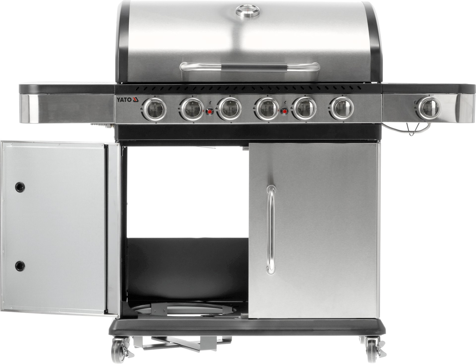 Zushi 6+1 grătar exterior pe gaz | YATO YG-20004