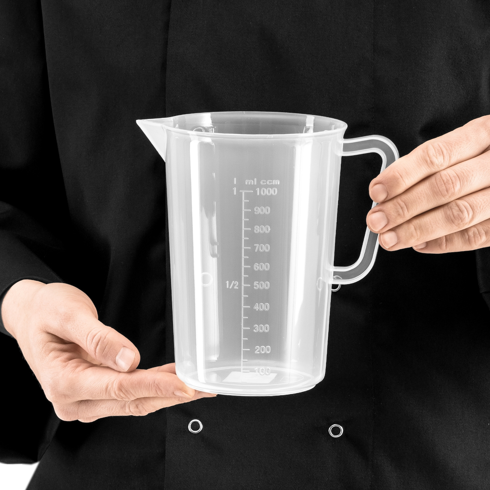 Cană gradată din polipropilenă, capacitate 1 l | FORGAST FG11556