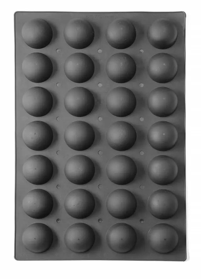 Formă din silicon SEMI-SPHERE, 60x39,5x(H)3,5 cm | HENDI 677216