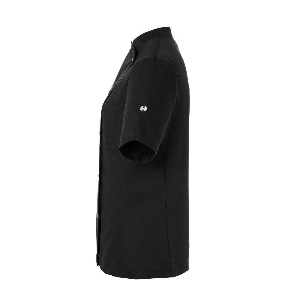 Bluză de bucătar pentru femei Greta negru | KARLOWSKY JF 4-1