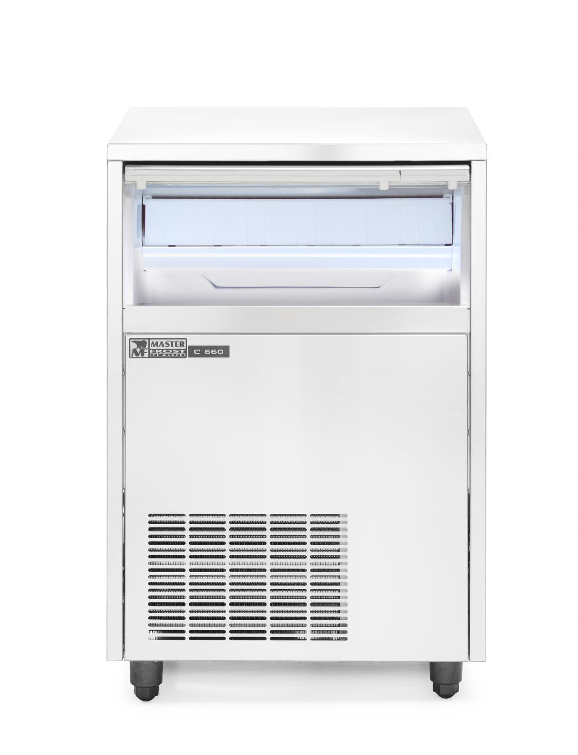 Tava pentru cuburi de gheață (capacitate 65 kg/zi) | HENDI C-660