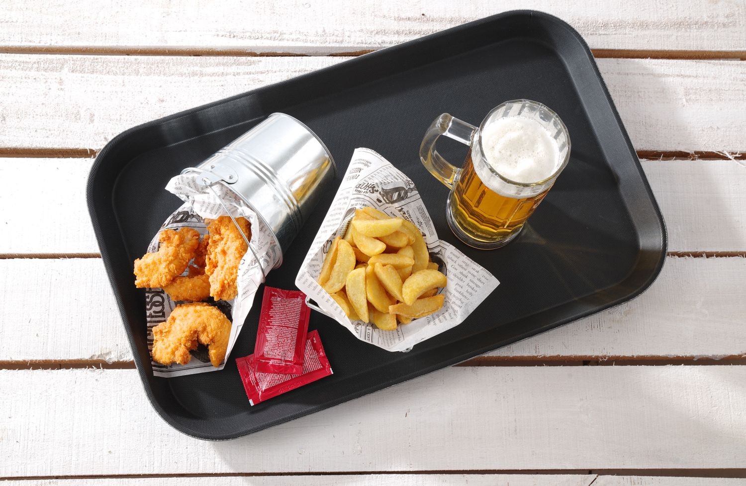 Tavă din polipropilenă neagră | HENDI 878101